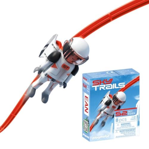 Image of Sky Trails | Sky Rider | Konstruktionsspielzeug & Action-Set zum Bauen | Baue dein individuelles Abenteuer mit detailreichem Zubehör | Perfektes Geschenk für kleine Entdecker ab 7 Jahren | 71976