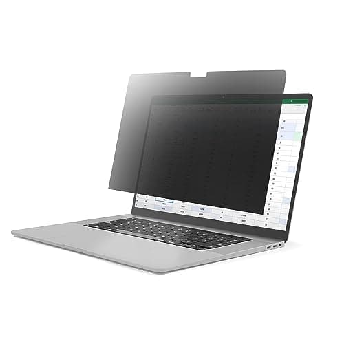 Image of StarTech.com 14-inch MacBook Pro 21/23 Laptop Privacy Screen, Anti-Glare Privacy Filter w/51% Blue Light Reduction, Monitor Screen Protector with +/- 30 deg. Viewing Angle (14M21-PRIVACY-SCREEN)