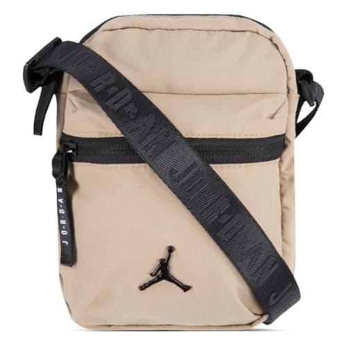 Image of Jordan - Airborne Crossbody Bag for: Unisex-Adult, Beige Black, One Size
