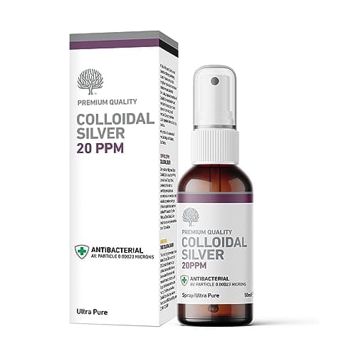 Image of Nature's Greatest Secret Premium Quality Antibacterial 20ppm Colloidal Silver Spray 50ml
