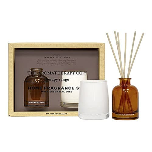 Image of The Aromatherapy Co Therapy Candle & Reed Diffuser Gift Set - Strength