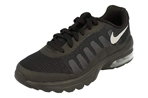 Image of NIKE Air Max Invigor GS Great School Fashion Trainers Sneakers Shoes 749572 (Black/Wolf Grey/White 003) Size UK5 (EU38)