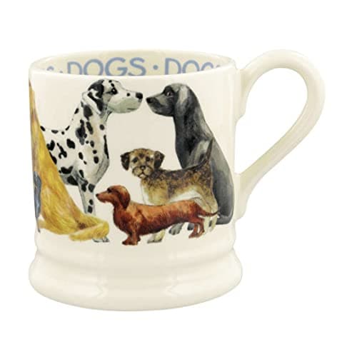 Image of Emma Bridgewater Large Mug 1/2 Pint, Ceramic Coffee Mug Large - Stoneware Mug, Cappuccino, Latte, Coffee, Tea Cup - Beautiful Mugs, Birthday Gift - Coffee Mug Dogs