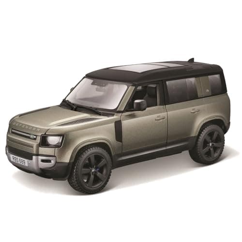 Image of Bburago Random Assortment Land Rover Defender 110 (2022) 1:24 Scale, Diecast Replica with Opening Doors, Random Assortment, Officially Licensed Land Rover