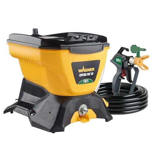 Image of Wagner Spraytech 2435698 Control Pro 130 Paint Sprayer with T2 Gun, High Efficiency Airless Sprayer with Low Overspray