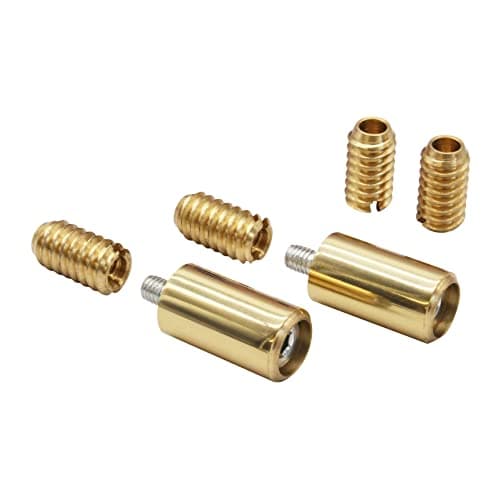 Image of EAI Sash Window Stop for Security and Ventilation | Polished Brass | Pack of 2 Stops…