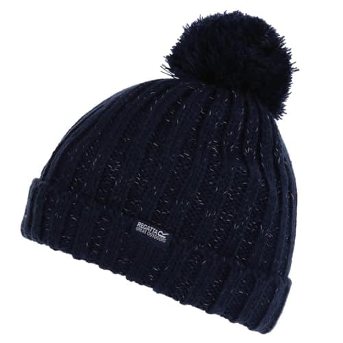 Image of Regatta Childrens/Kids Luminosity III Bobble Hat (7-10 Years) (Navy)