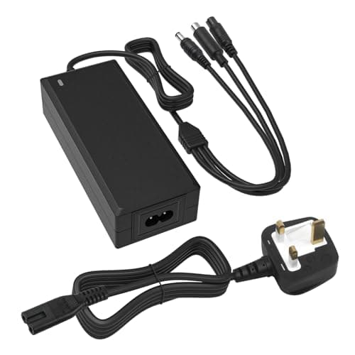 Image of 42V 2A Charger,Universal with 3 Connections for 36V Li-ion Batterie charge Replace vacuum cleaners, household appliances, sports equipment chargers