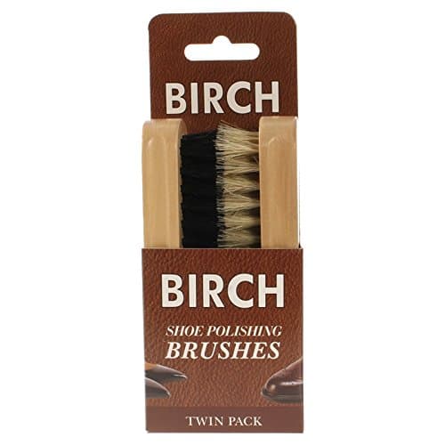 Image of BIRCH TWIN PACK SHOE BRUSH MEDIUM SIZE