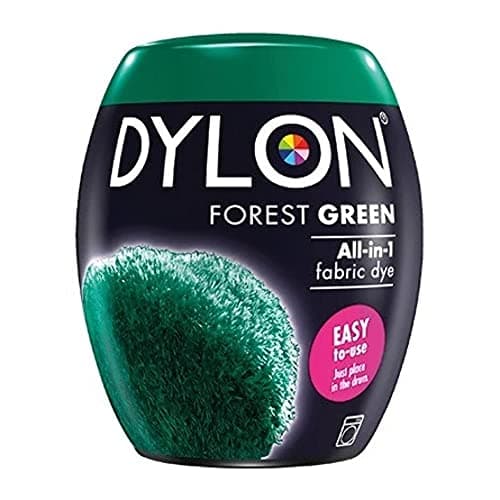 Image of DYLON Washing Machine Fabric Dye Pod for Clothes & Soft Furnishings, 350g - Forest Green