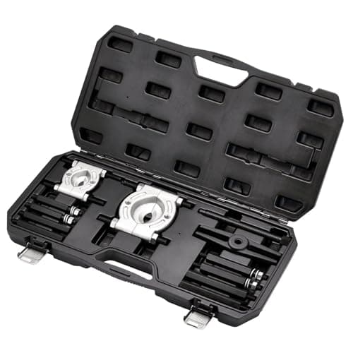 Image of Draper 12388 Double Bearing Separator and Puller Set (12 Piece), Black