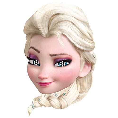 Image of Star Cutouts - Stsm168 - Adults' Mask - Elsa - Frozen