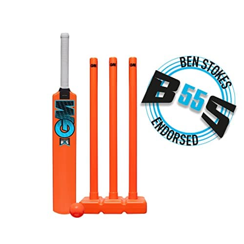 Image of Gunn & Moore GM Young Gunn All Weather Cricket Bat and Stumps Set