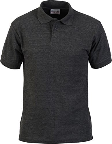 Image of Absolute Apparel Precision Polo - Charcoal - 4xl