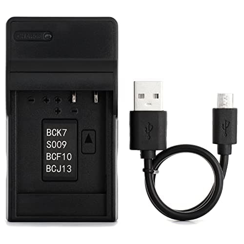Image of Norifon DMW-BCF10 USB Charger for Panasonic Lumix DMC-FH20, DMC-FH22, DMC-FH24, DMC-FH25, DMC-FH3, DMC-FH5, DMC-FS15, DMC-FS6, DMC-FS7, DMC-FT1, DMC-FT4, DMC-FX70, DMC-FX78 Camera and More