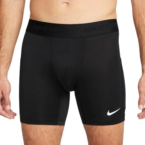 Image of NIKE Mens Drifit Shorts, Black/White, L EU
