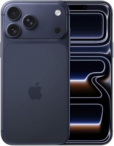 Image of Apple iPhone 17 Pro Max, 256GB, SIM Global, Deep Blue- Unlocked (Renewed)