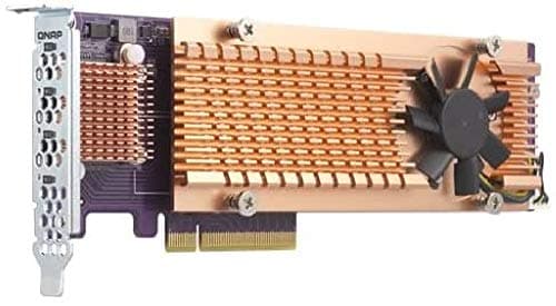 Image of QNAP Accessory Quad M.2 PCIE SSD EXPANSION CARD QM2-4P-384A SUPPORTS UP TO 4 M.2 2280