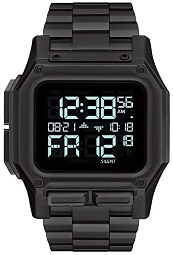 Image of NIXON Clique Leather A1250 - Gold/White/Black - 50m Water Resistant Women's Analog Classic Watch (38mm Watch Face, 17mm-15mm Leather Band)