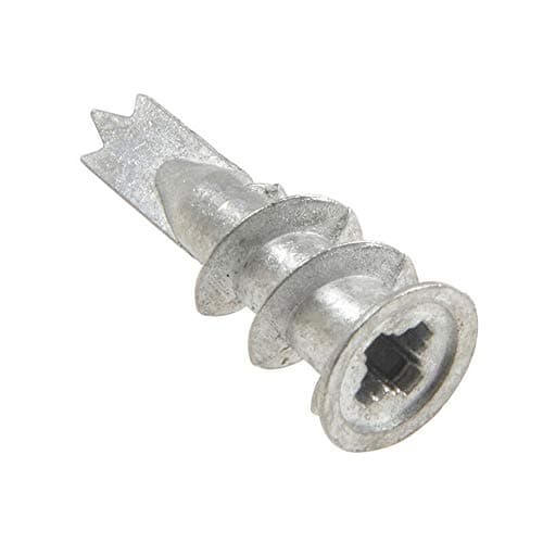 Image of Rawlplug Light Duty Plasterboard Fixings Pack of 50 | Rawl Plugs and Screws Set | Screws and Wall Plugs for Plasterboard, Drywall, Sheets and Gypsum Fibreboards | Plasterboard Rawl Plugs 13mm x 31mm