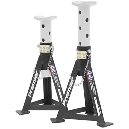 Image of Sealey As3 Axle Stands 3Tonne Capacity Per Stand 6Tonne Per Pair