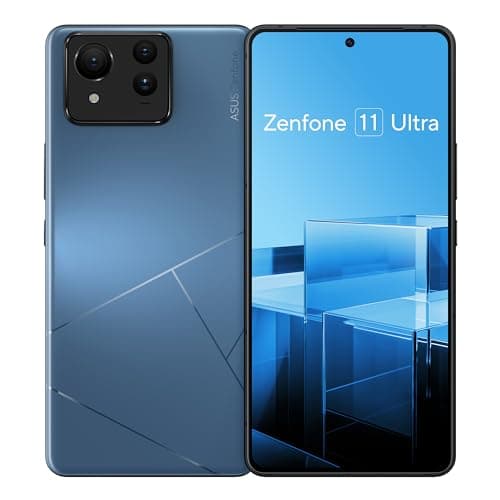 Image of ASUS Zenfone 11 Ultra Unlocked Android Phone, US Version, 12GB+256GB, 6.78” FHD+ AMOLED 120Hz Fast Display, 26-Hour Battery Life with 5500mAh, Stabilized Triple Camera, 5G Dual SIM, Skyline Blue