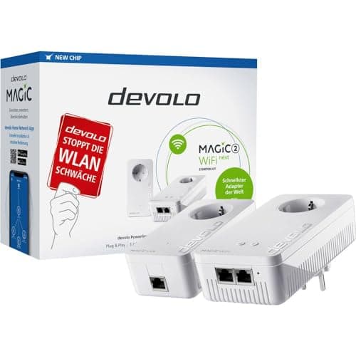 Image of Devolo Magic 2 WiFi Next Starter Kit Powerline WiFi Starter Kit 2400MBit/s