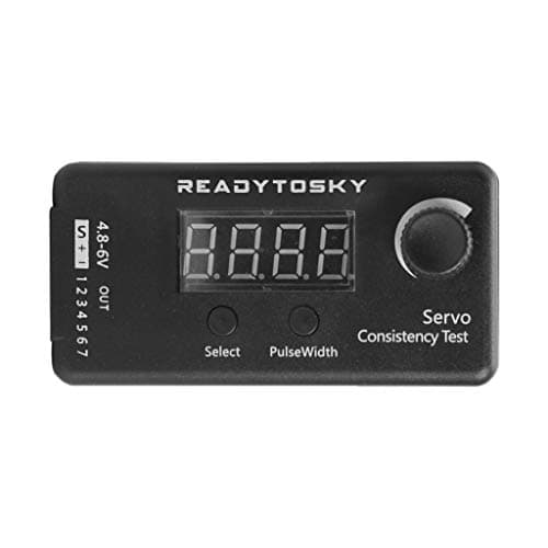 Image of Buwei DC 4.8-6V 3 Modes Digital Servo/ESC Consistency Tester Steering Gear for RC Tool