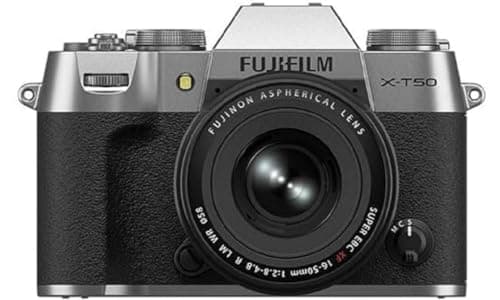 Image of FUJIFILM X-T50 Silver with XF16-50mm Lens kit