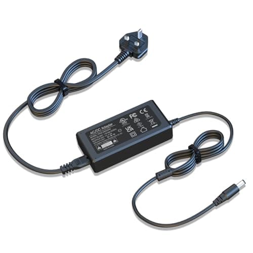 Image of HYCTP AC 24V power adapter,DC 2.5A 2.7A 65W Max, For Dymo 4XL 400 450 5XL 550 label thermal/twin turbo/turbo label printer/Duo printer P/N:17522667 1752266 1752265 LabelWriter charger power cord