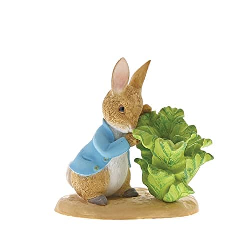 Image of Beatrix Potter Peter Rabbit With Lettuce Figurine