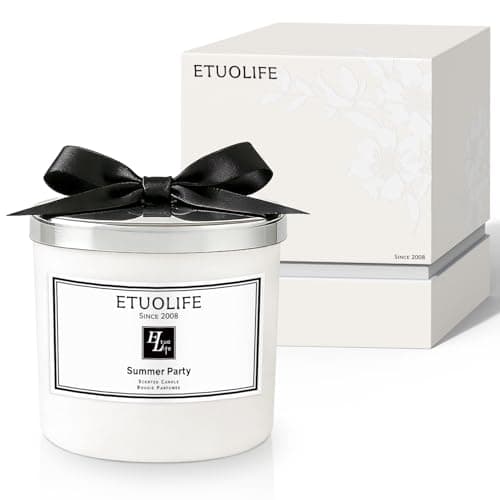 Image of Scented Candle Gifts for Women,High-end Luxury Aromatherapy Soy Wax Candle Gift for Home Decor Wedding Christmas Birthday Mother's Day,Promotes Sleep Relieves Stress Valentine's Day Gifts for Her Him