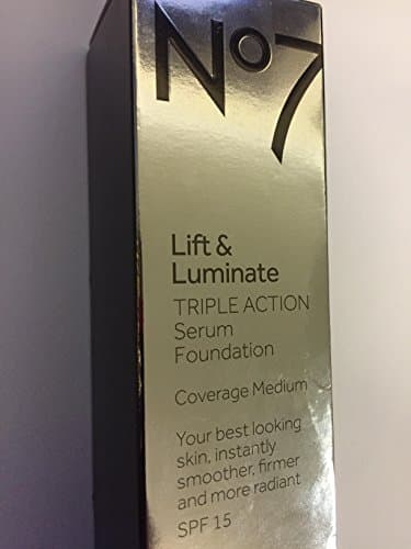 Image of Boots No7 Lift & Luminate Foundation - Cool Ivory -30ml - Lift & Firm