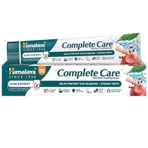 Image of Himalaya Herbals Complete Care Herbal Gum Expert Toothpaste with miswak, neem, pomogrenate - 75ml