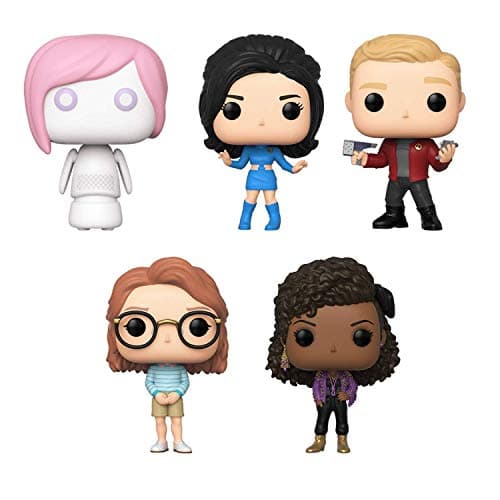 Image of Funko Pop! Bundle of 5: Black Mirror - Kelly, Yorkie, Robert Daly, Nanette Coll and Doll