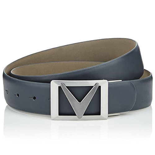 Image of Callaway Golf Mens Signature Buckle Chev Belt II - Iron Gate - One Size
