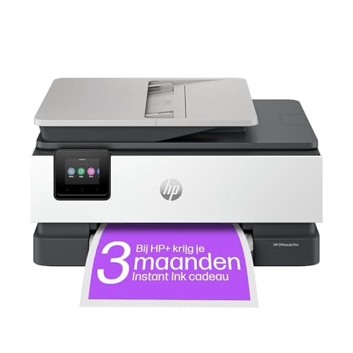 Image of HP Wireless All-in-One Colour Inkjet Printer with Scanner, Copier, Easy Touchscreen, Fast Auto Double-Sided Printing and 35-Sheet Auto Feeder. Ideal for Every Home Office and Small Business | 8122e