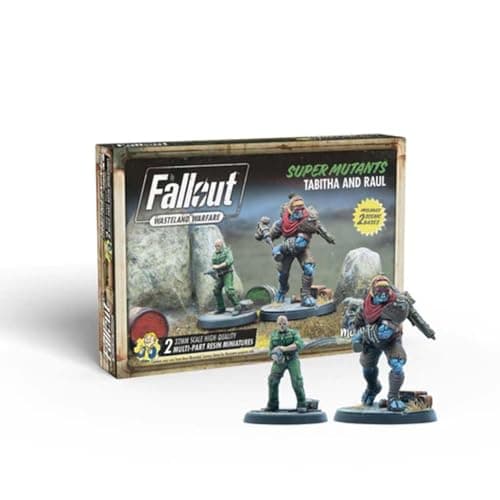 Image of Modiphius Fallout - Wasteland Warfare - Super Mutants Tabitha and Raul