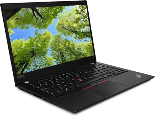 Image of Lenovo Thinkpad T14 Laptop Computer, 14" FHD(1920x1080) PC, Intel Core i5-10310U, 512GB SSD, 16GB RAM, Bluetooth, Qwerty Keyboard, Windows 11 Pro (Renewed)