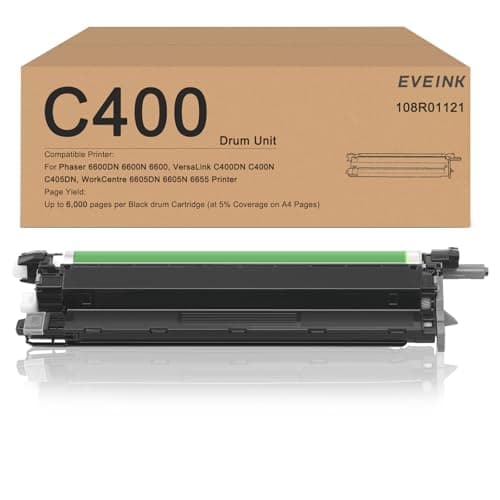 Image of Versalink C400 C405 Drum Unit Replacement for Xerox 108R01121 Black Imaging Unit use for VersaLink C400 C405 Phaser 6600DN 6600N WorkCentre 6605 6655 Series Printer