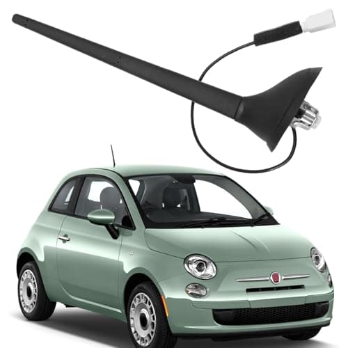 Image of Effitnee Radio Aerial Antenna AM FM 12V Universal Roof Mount Antenna with Mount Base for 500 595 695 Car Aerial Repair Kit 50540987 52019353