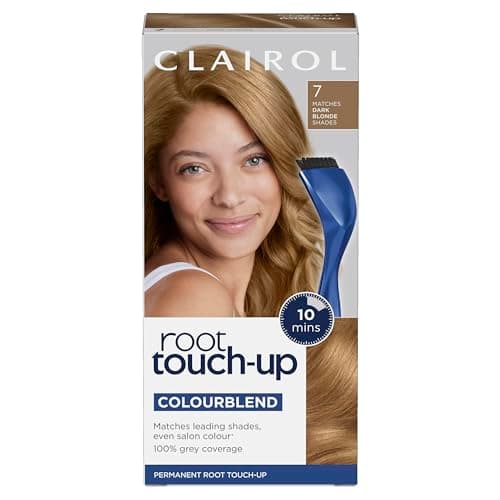 Image of Clairol Root Touch-Up Permanent Hair Dye, 7 Dark Blonde