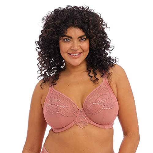 Image of Elomi Women's Plus Size Priya Underwire Plunge Bra, Rose Gold, 36H US