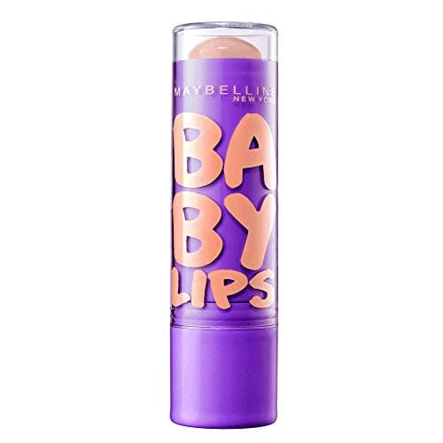 Image of Maybelline New York Baby Lips Moisturising Lip Balm, Peach Kiss