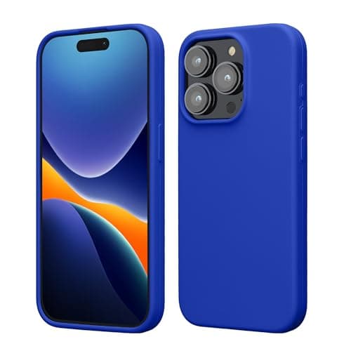 Image of kwmobile Case for iPhone 15 Pro Case - Soft TPU Silicone Cover - Baltic Blue