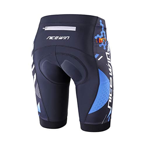 Image of NICEWIN Men’s Cycling Shorts Motorcycle Bike Riding Tights 3D Padded Quick-Dry Half Pants