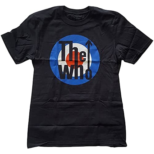 Image of The Who Classic Cotton Logo T-Shirt - Black, M