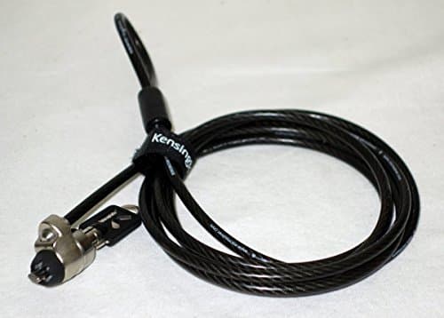 Image of Kensington Slim MicroSaver - Security cable - black - 1.8 m