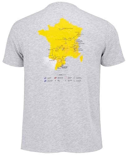 Image of Tour de France Men's Parcours 2026 T-Shirt - Official Cycling Collection - Size L