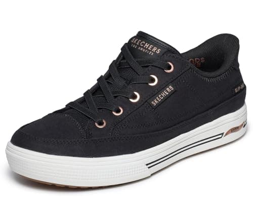 Image of Skechers Women's Arcade Arch Fit-Arcata Sneaker, Black, 7 UK